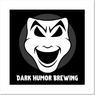 Dark Humor Brewing Big B and W Posters and Art